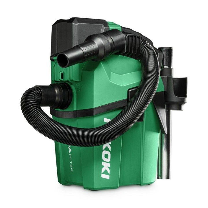 HiKOKI RP18DAW4Z Σκούπα Υγρών/Στερεών Μπαταρίας 18V με Φίλτρο HEPA 6 L (Μόνο σώμα)