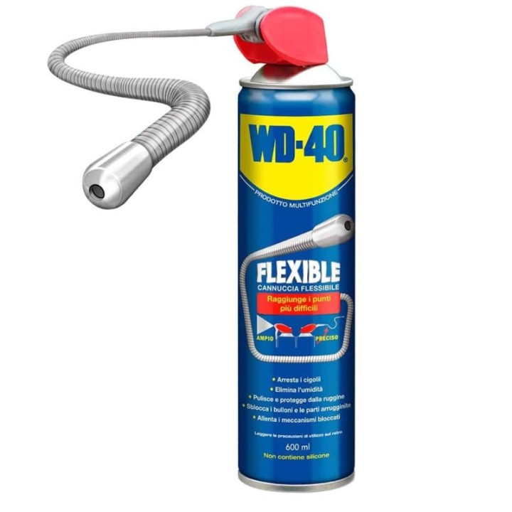 WD-40 Λιπαντικό - Αντισκωριακό με Εύκαμπτο σωληνάκι 18cm Multi-Use Product Flexible 600ml