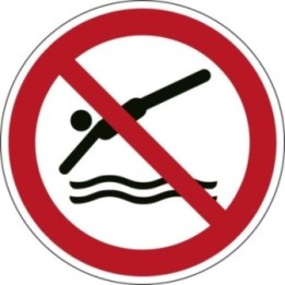 P052 - Απαγορεύεται η κατάδυση
