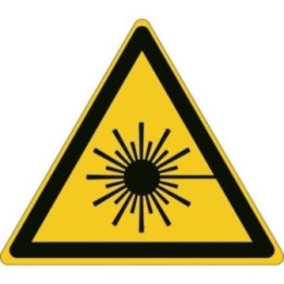 W004 - Προσοχή δέσμη λέιζερ
