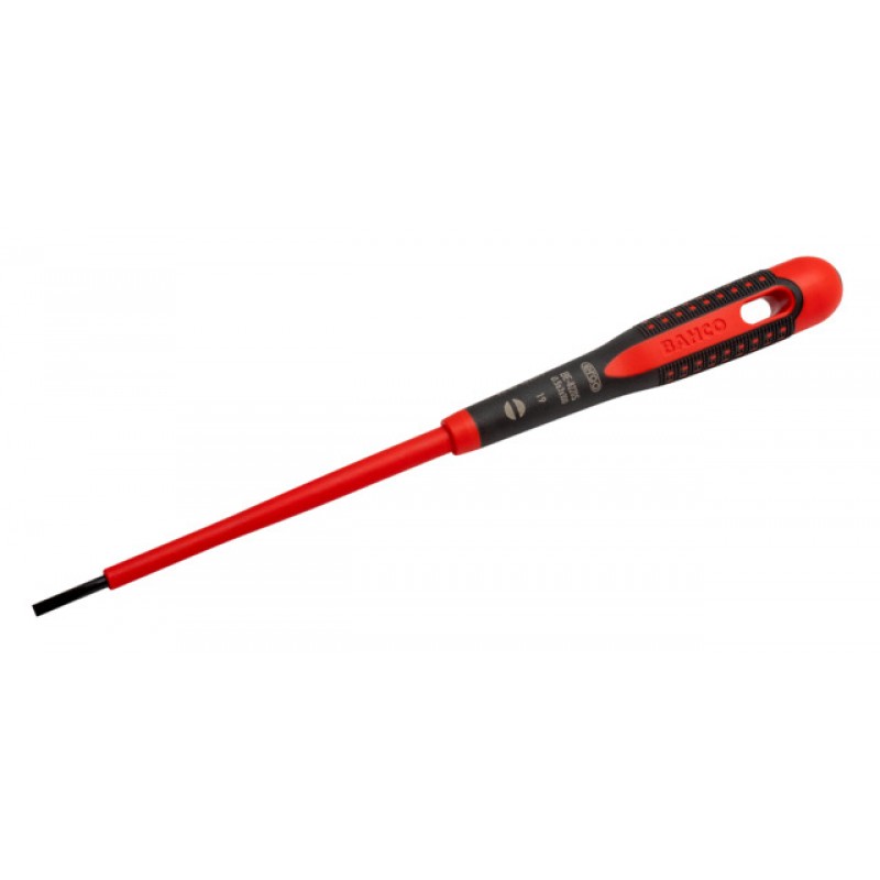 BE-8258S ERGO™ VDE μονωμένο ίσιο κατσαβίδι με 3-υλικών χειρολαβή  BAHCO