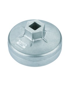 BE6307414F καπάκι κλειδί για φίλτρο λαδιού 74 mm 14 πλευρές BAHCO