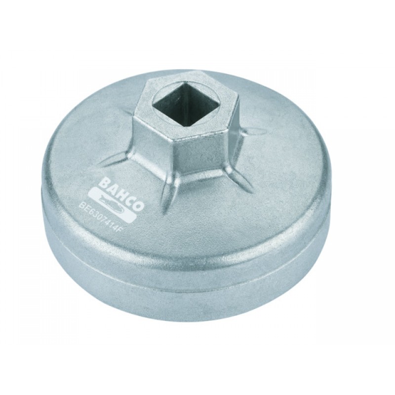 BE6307414F καπάκι κλειδί για φίλτρο λαδιού 74 mm 14 πλευρές BAHCO