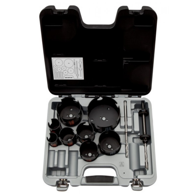 3833-SET-303 Superior™ Multi Construction σετ ποτηροτρύπανα 35 mm-114 mm - 11 τεμάχια BAHCO