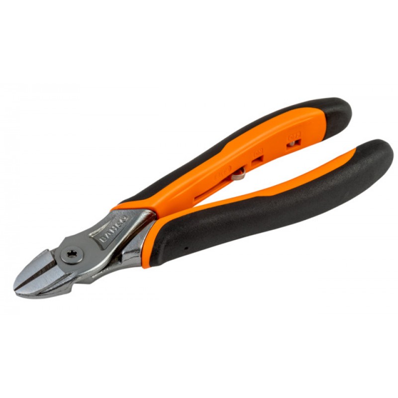 2101GC-180IP ERGO™ πλαγιοκόπτης αυτοανοιγόμενος δύο στοιχείων χειρολαβή και Nickel-χρωμέ (γυαλιστερό) φινίρισμα BAHCO