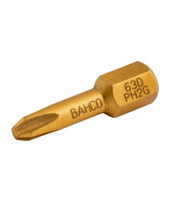 63D/PH2G 1/4" μύτη κατσαβιδιού στρέψης διαμαντέ για βίδες με Phillips για γυψοσανίδα 25 mm BAHCO