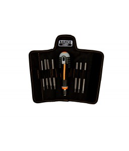 BE-8574 ERGO™ κατσαβίδι με λαστιχένια χειρολαβή και ανταλλάξιμες λεπίδες σετ - 8 τεμάχια BAHCO
