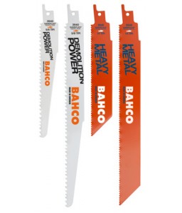 3940-HDD-SET-5P Sandflex® διμεταλλική λάμα σπαθόσεγας σετ για βαριά μέταλλα και διάλυση - 5 τεμάχια BAHCO