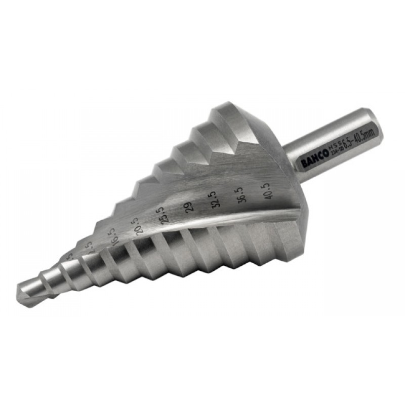 234-SD βαθμιδωτό τρυπάνι για λαμαρίνα 6.5 mm-40.5 mm BAHCO