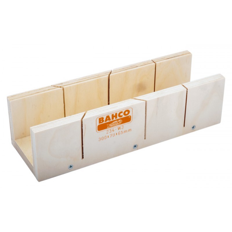 234-W1 πλακάζ ξύλινο κουτί για φαλτσογωνίες BAHCO