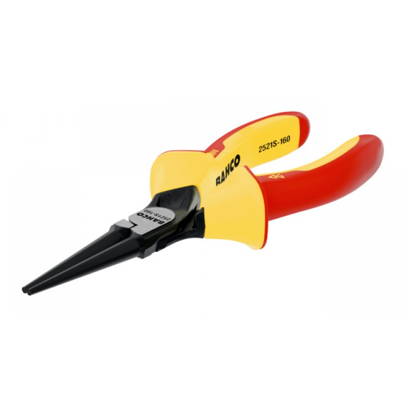 2521S-160 ERGO™ στρόγγυλο μυτοτσίμπιδο με μονωμένη δύο στοιχείων χειρολαβή και φωσφατιομένη BAHCO