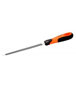 4-187-06-2-2 ERGO™ Extra λεπτή κωνοειδής λίμα με δύο στοιχείων χειρολαβή μέτριο δόντι BAHCO