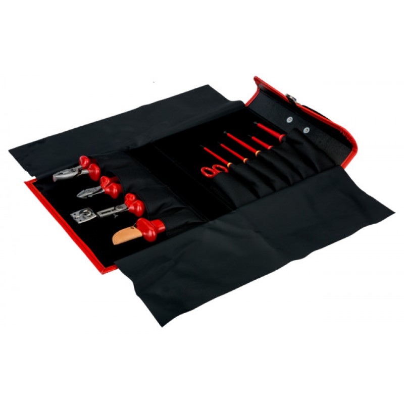 3045V-1 δερμάτινη Briefcase μονωμένο ηλεκτρολόγου σετ εργαλείων - 10 τεμάχια BAHCO