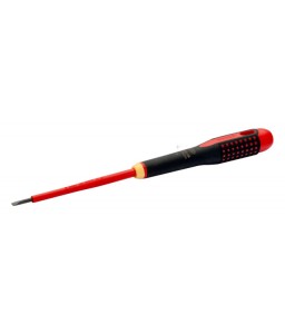 BE-8040SL ERGO™ λεπτό VDE μονωμένο ίσιο κατσαβίδι με 3-υλικών χειρολαβή BAHCO