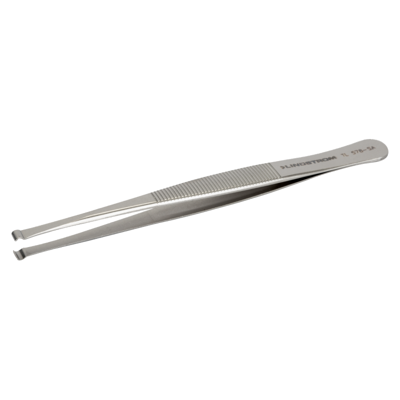 TL 578-SA ανοξείδωτη αντιμαγνητική ακριβείας υλικών χειρισμό μπροσέλα (τσιμπιδάκι) με 6 mm 90° κεκλιμένες μύτες BAHCO