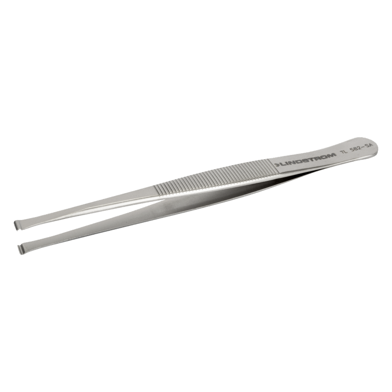 TL 582-SA ανοξείδωτη αντιμαγνητική ακριβείας υλικών χειρισμό μπροσέλα (τσιμπιδάκι) με 4 mm 90° κεκλιμένες μύτες BAHCO