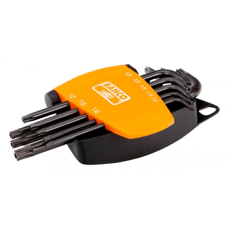 BE-8675 με τρύπα TORX® L-κλειδιά σετ φωσφατωμένα - 8 τεμάχια BAHCO