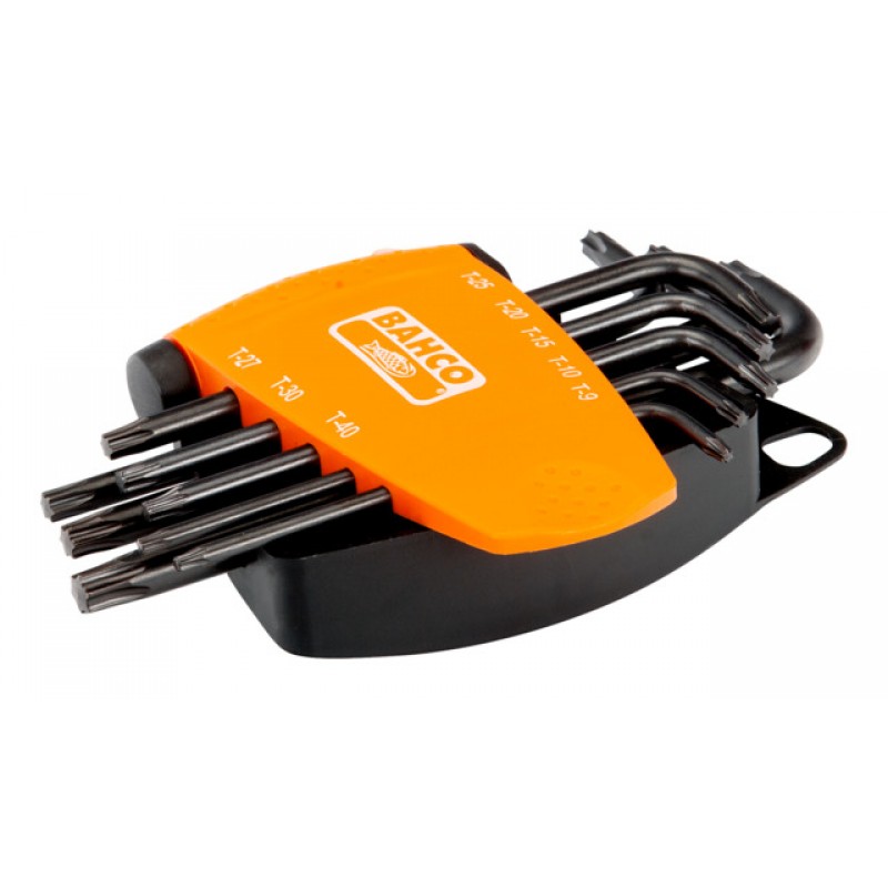 BE-9575 Σετ TORX® L-κλειδιά φωσφατωμένα - 8 τεμάχια BAHCO
