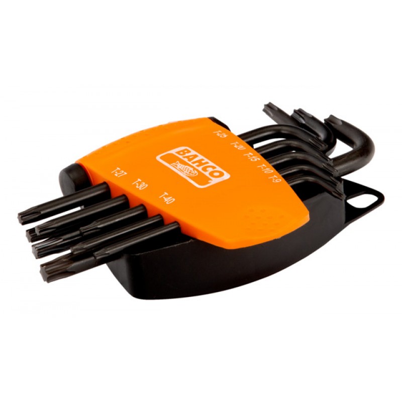 BE-9585 Σετ μακρυά TORX® L-κλειδιά φωσφατωμένα - 8 τεμάχια BAHCO