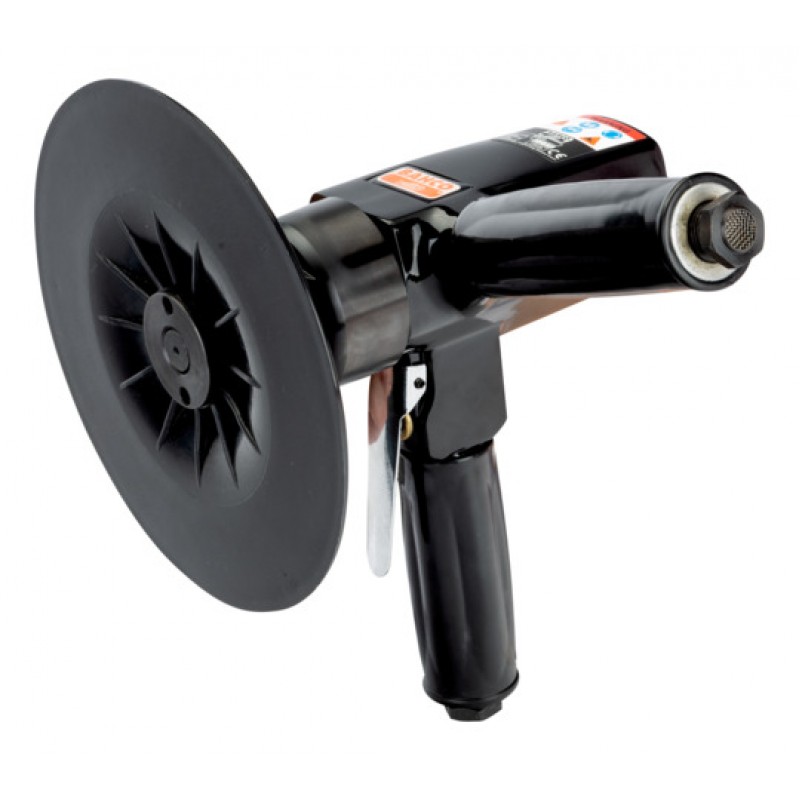 BP810  κάθετος αέρος γωνιακός λειαντήρας 7(180mm) με λαστιχένια χειρολαβή BAHCO