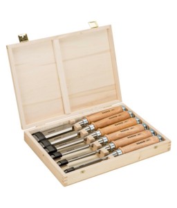 425-083 σετ κοπιδιών με ξύλινη χειρολαβή - 6 τεμάχια/ξύλινη Box BAHCO