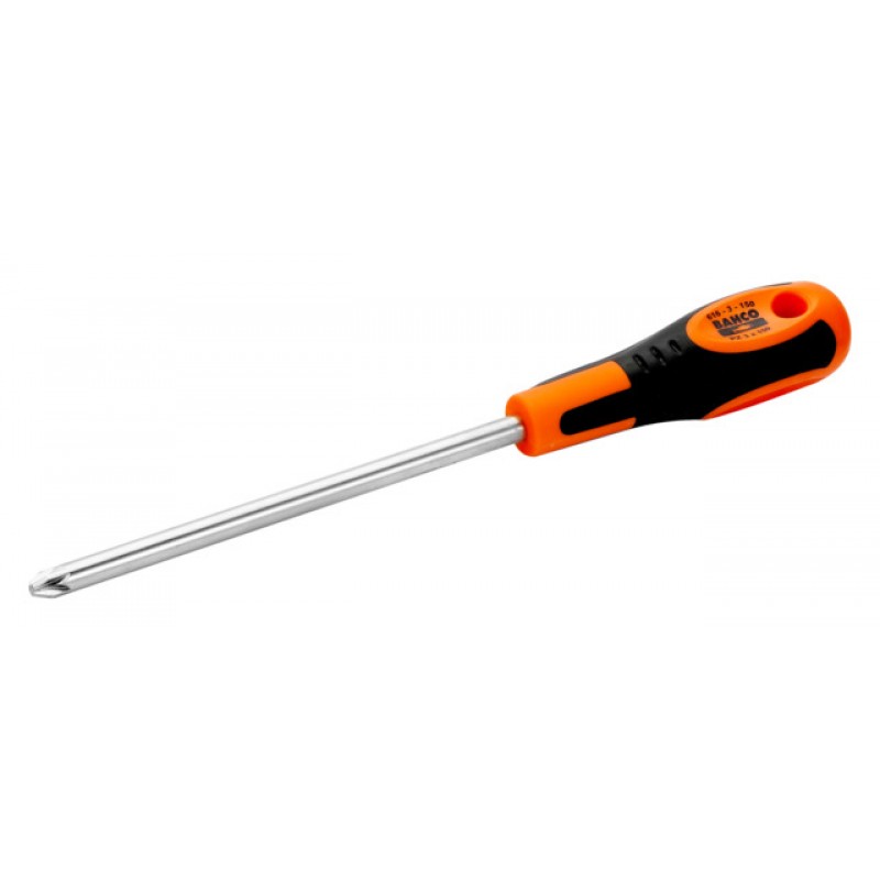 616-1-100 Pozidriv κατσαβίδια με λαστιχένιαed Grip PZ0-PZ3 BAHCO
