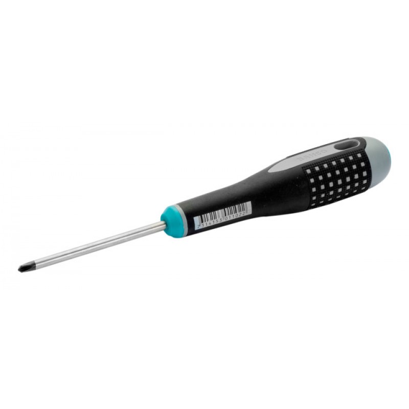 BE-8080-2 ERGO™ TORQ-SET® ασφαλείας κατσαβίδι με λαστιχένια χειρολαβή #2 BAHCO
