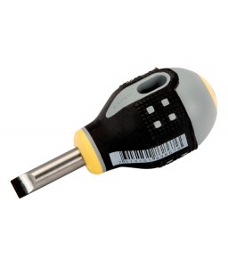 BE-8330 ERGO™ ίσιο κατσαβίδι με κοντή λαστιχένια χειρολαβή BAHCO
