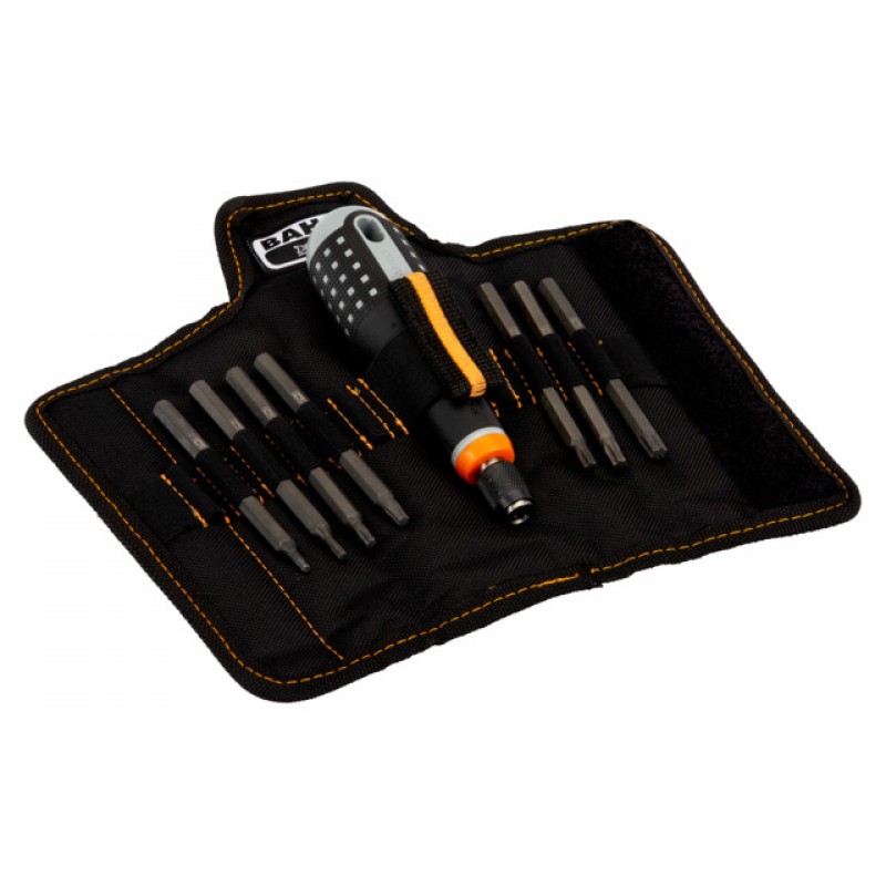 BE-8573 ERGO™ κατσαβίδι με λαστιχένια χειρολαβή και TORX® ανταλλάξιμες λεπίδες σετ - 8 τεμάχια BAHCO