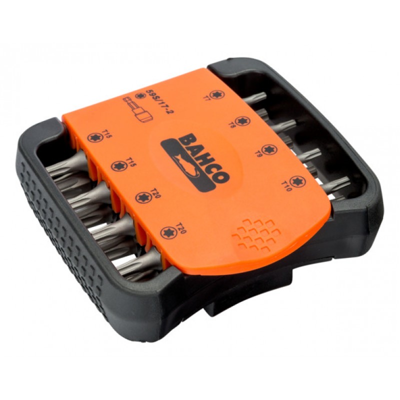 59S/17-2 1/4 σετ μύτες για βίδες TORX® - 17 τεμάχια BAHCO
