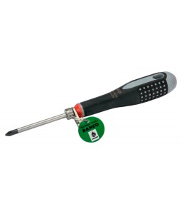 TAHBE-8624 ERGO™ κατσαβίδι για βίδες με Phillips (σταυρού) κεφάλι με δαχτυλίδι ασφαλείας BAHCO
