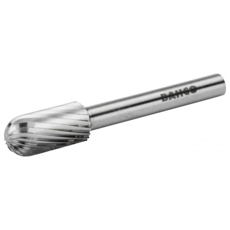 HSSG-C1020M-S HSS περιστροφική λίμα κυλινδρική στρόγγυλη μύτη για μαλακό ατσάλι 1 τεμάχιο BAHCO