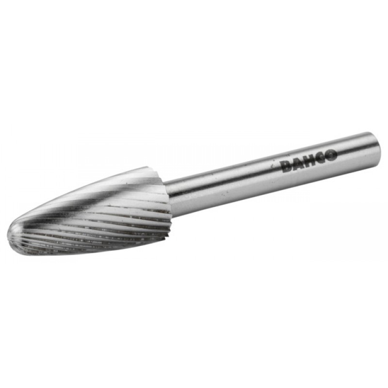 HSSG-F0618M-S HSS περιστροφική λίμα αψιδωτή με στρόγγυλη μύτη για μαλακό ατσάλι 1 τεμάχιο BAHCO