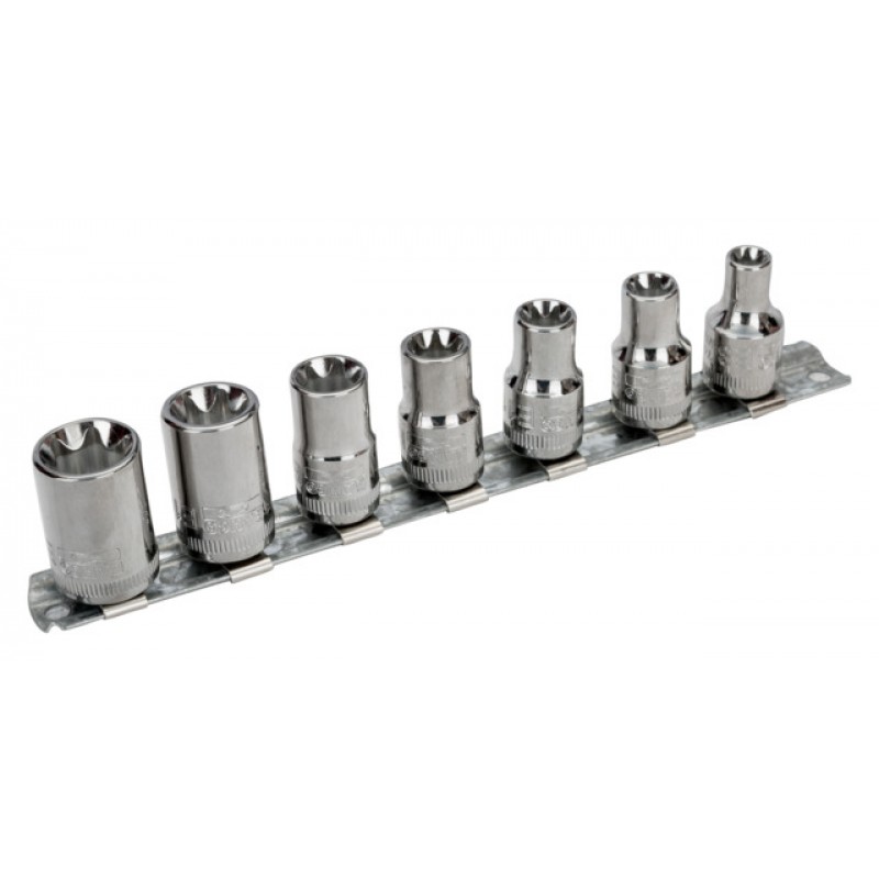 7400TORX-ER/S7 3/8καρέ σετ καρυδάκια για βίδες TORX® BAHCO
