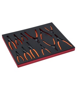 FF1A4003 FitandGo 3/3 αφρώδες ένθετο σετ μυτοτσίμπιδα - 12 τεμάχια BAHCO