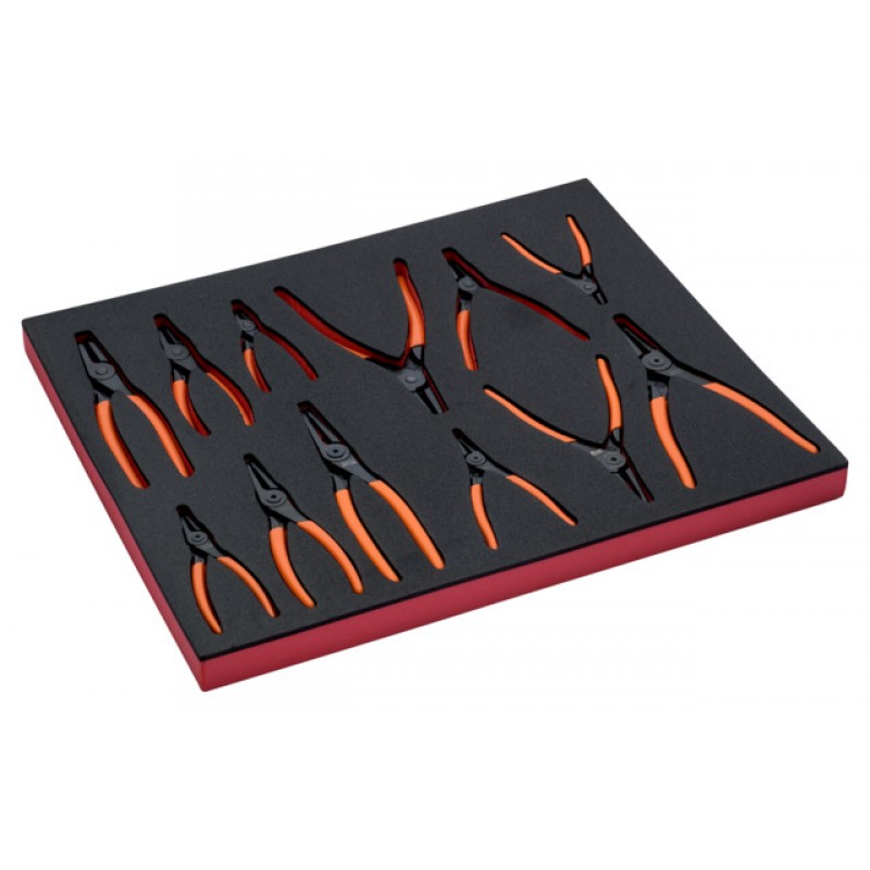 FF1A4003 FitandGo 3/3 αφρώδες ένθετο σετ μυτοτσίμπιδα - 12 τεμάχια BAHCO