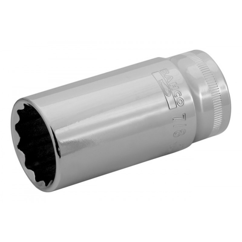 A7402DZ-5/16 3/8καρέ Μακρύ καρυδάκι με ίντσας πολύγωνο προφίλ BAHCO