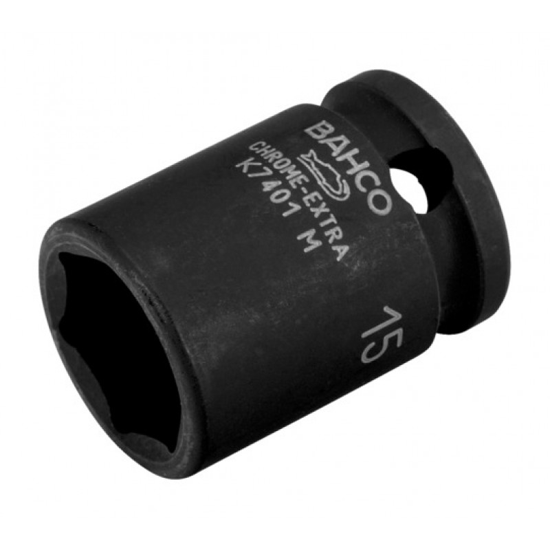 K7401M-14 3/8καρέ κρουστικό καρυδάκι μετρικό εξάγωνο προφίλ και φωσφατωμένο BAHCO