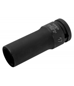K7806M-11 1/2" καρέ Μακρύ κρουστικό καρυδάκι μετρικό εξάγωνο προφίλ και φωσφατωμένο BAHCO