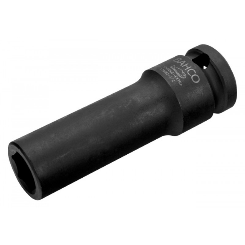 K7806Z-1 1/2" καρέ Μακρύ κρουστικό καρυδάκι με εξάγωνο προφίλ ίντσας και φωσφατωμένο BAHCO