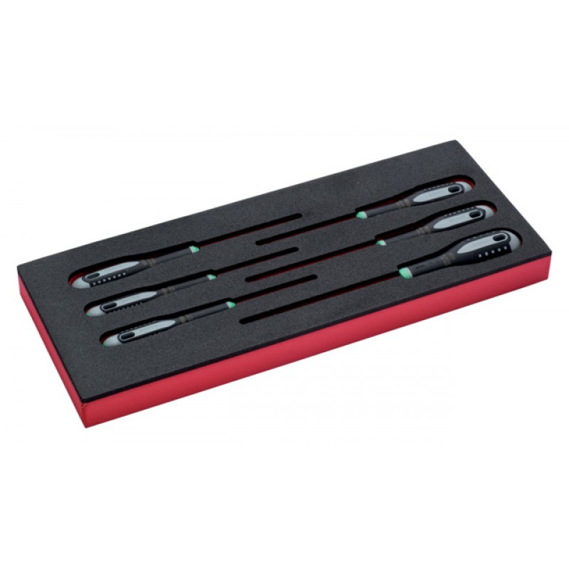 FF1E1009 FitandGo 1/3 αφρώδες ένθετο TORX® κατσαβίδια σετ T8-T30 - 6 τεμάχια BAHCO
