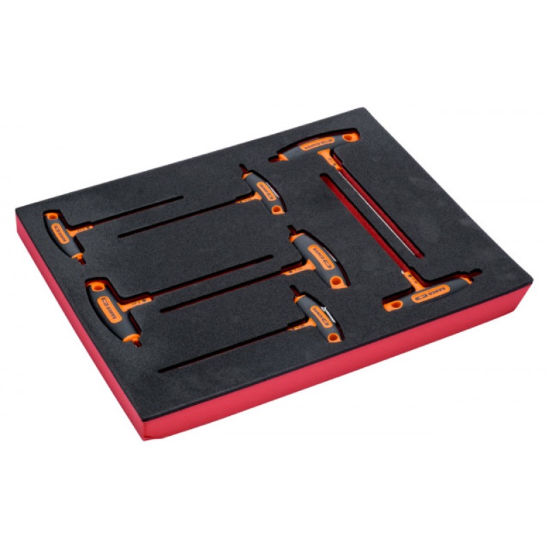 FF1F1007 FitandGo 2/3 αφρώδες ένθετο TORX® T-χειρολαβή κατσαβίδια σετ - 7 τεμάχια BAHCO