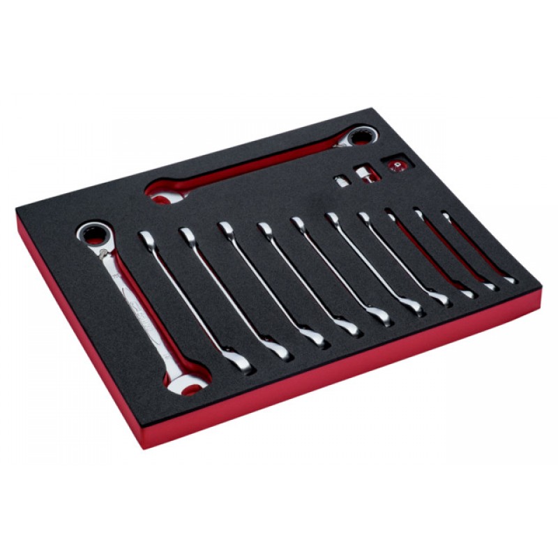 FF1F3005 FitandGo 2/3 αφρώδες ένθετο γερμανοπολύγωνο καστάνια κλειδιά σετ - 15 τεμάχια BAHCO
