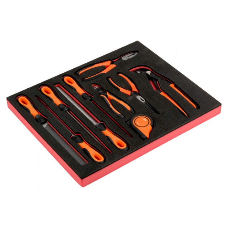 FF1F5001 FitandGo 2/3 αφρώδες ένθετο άξονος/μετροταινία/πένσα σετ - 10 τεμάχια BAHCO