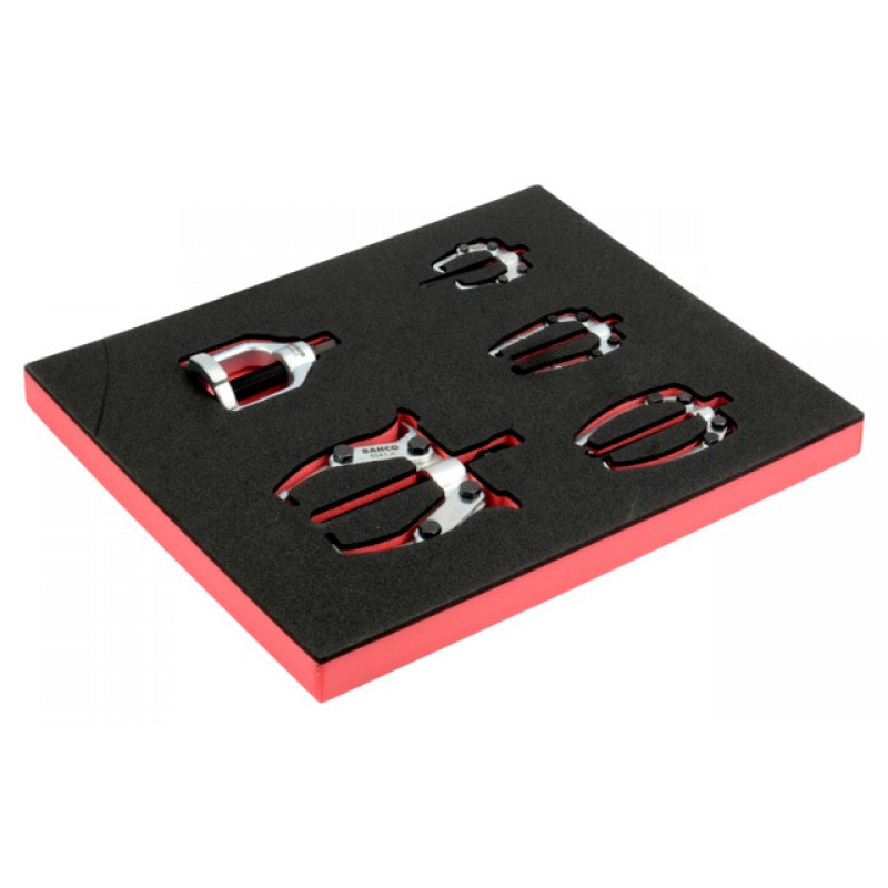 FF1F5007 FitandGo 2/3 αφρώδες ένθετο εξωλκείς σετ - 5 τεμάχια BAHCO