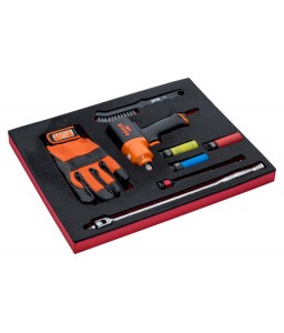 FF1F5012 FitandGo 2/3 αφρώδες ένθετο 1/2" Mini αερόκλειδο κρουστικό σετ - 9 τεμάχια BAHCO