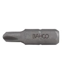 59S/TS-0 1/4" μύτη κλασικού κατσαβιδιού για βίδες με κεφάλι TORQ-SET ασφαλείας (έκκεντρου σταυρού)  25 mm - 5 τεμάχια/πλαστικό κουτί BAHCO
