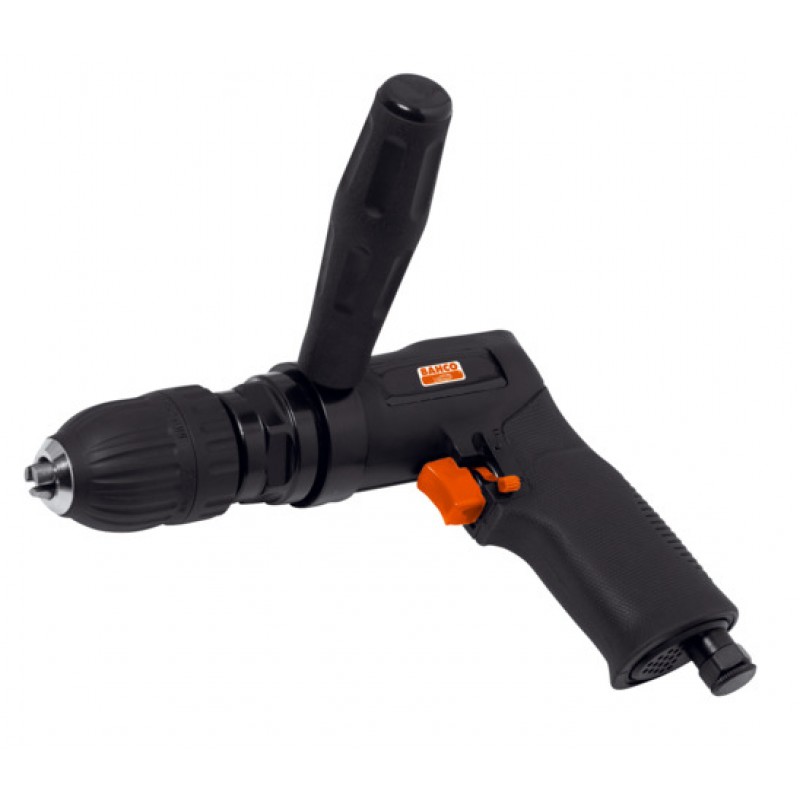 BP825 1/4 αναστρεφόμενο δράπανο 13 mm με λαστιχένια χειρολαβή BAHCO