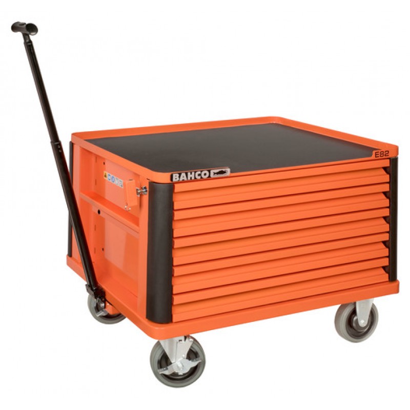1482K5W 26 E82 Storage HUB Top μπαούλο πάνω σε ρόδες με 5 συρτάρια BAHCO