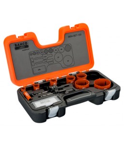 3834-SET-103 Sandflex® σετ διμεταλλικά ποτηροτρύπανα 16 mm-67 mm - 11 τεμάχια BAHCO